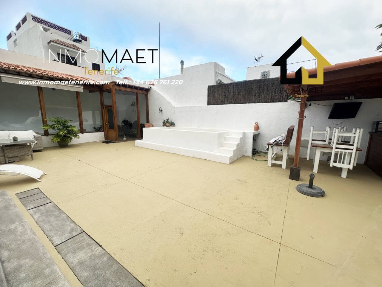 4 makuuhuone Omakotitalo myytävänä paikassa Garachico mukana uima-altaan - 650 000 € (Ref: 9618561)