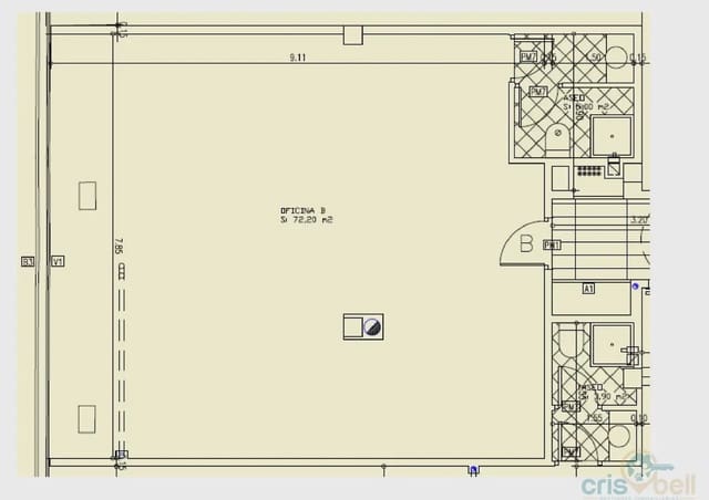 Toimisto vuokrattavana paikassa Lorca - 600 € (Ref: 9818547)
