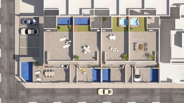 2 soveværelse Bungalow til salg i Los Peñascos - El Salero - Los Imbernones, San Pedro del Pinatar - € 324.900 (Ref: 9884317)