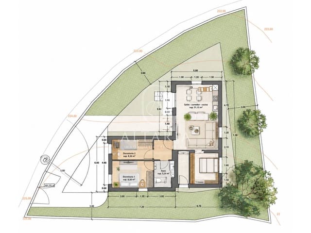 3 makuuhuone Huvila myytävänä paikassa Urbanitzacions del Nord, Lloret de Mar mukana uima-altaan 
autotalli - 325 000 € (Ref: 9928618)