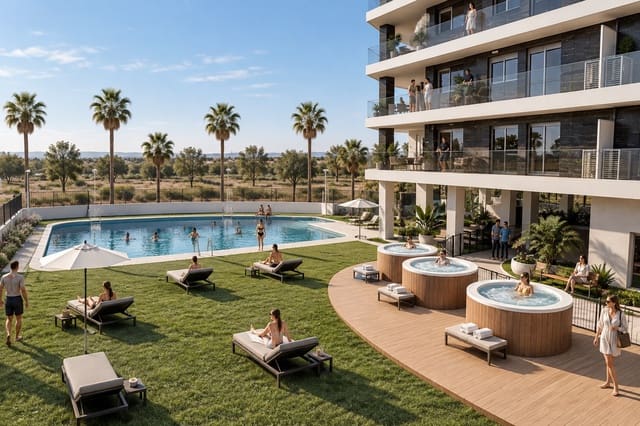 2 quarto Apartamento para venda em Oropesa  com piscina garagem - 259 700 € (Ref: 10121024)