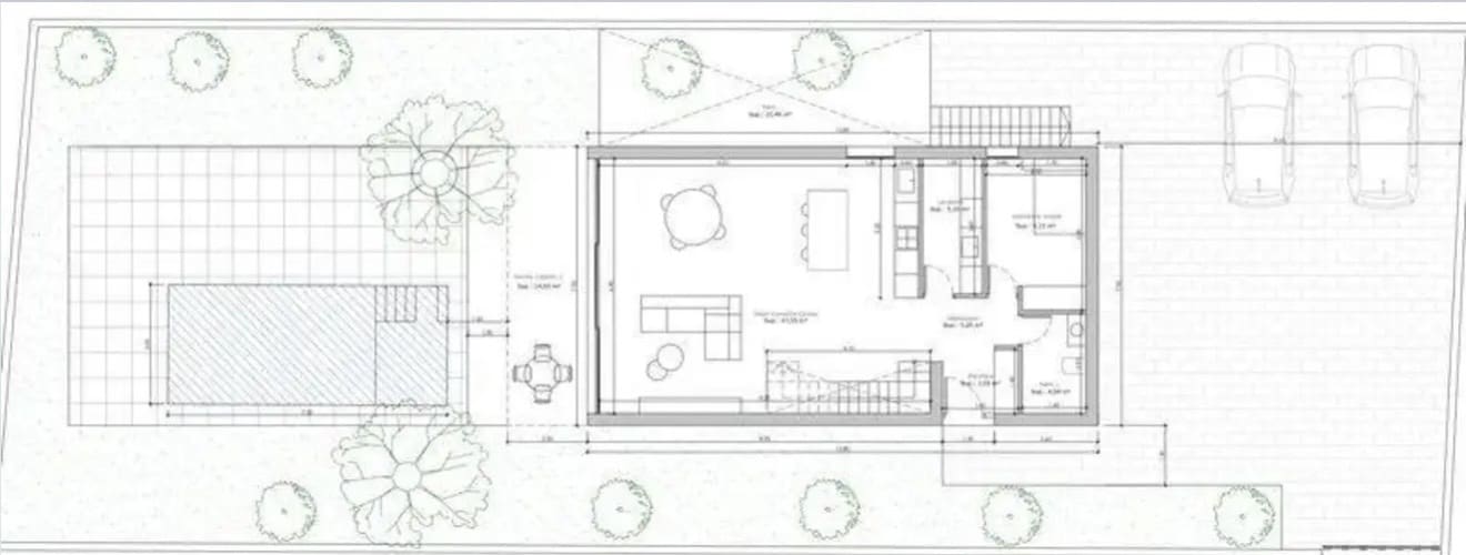 5 slaapkamer Rijtjeshuis te koop in La Canada met zwembad garage - € 700.000 (Ref: 9730577)