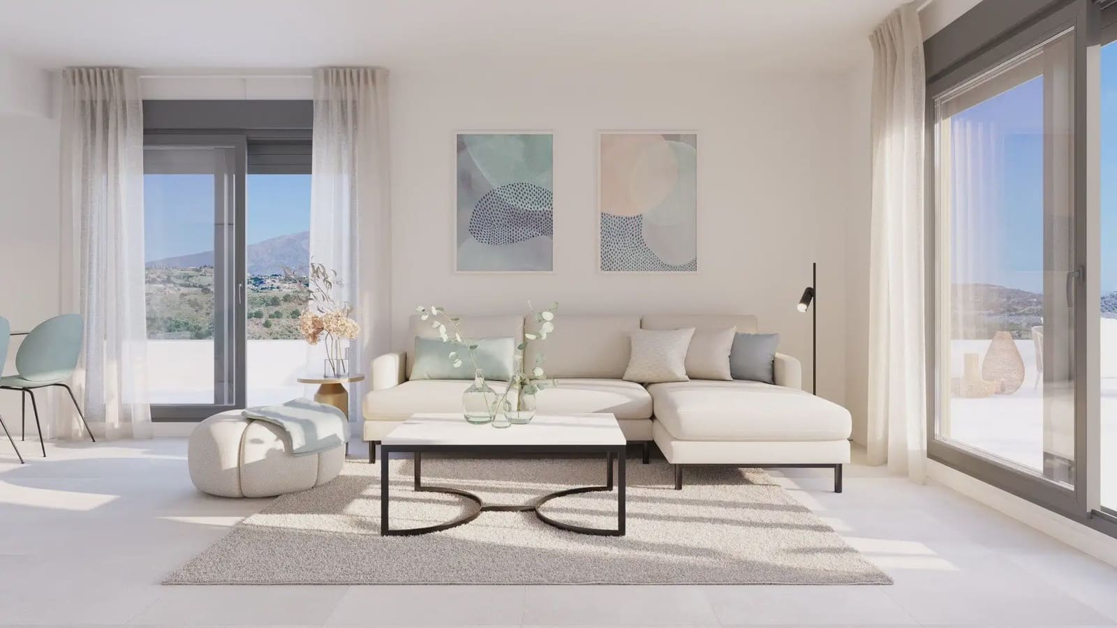 3 slaapkamer Penthouse te koop in Mijas met zwembad garage - € 615.000 (Ref: 9843797)