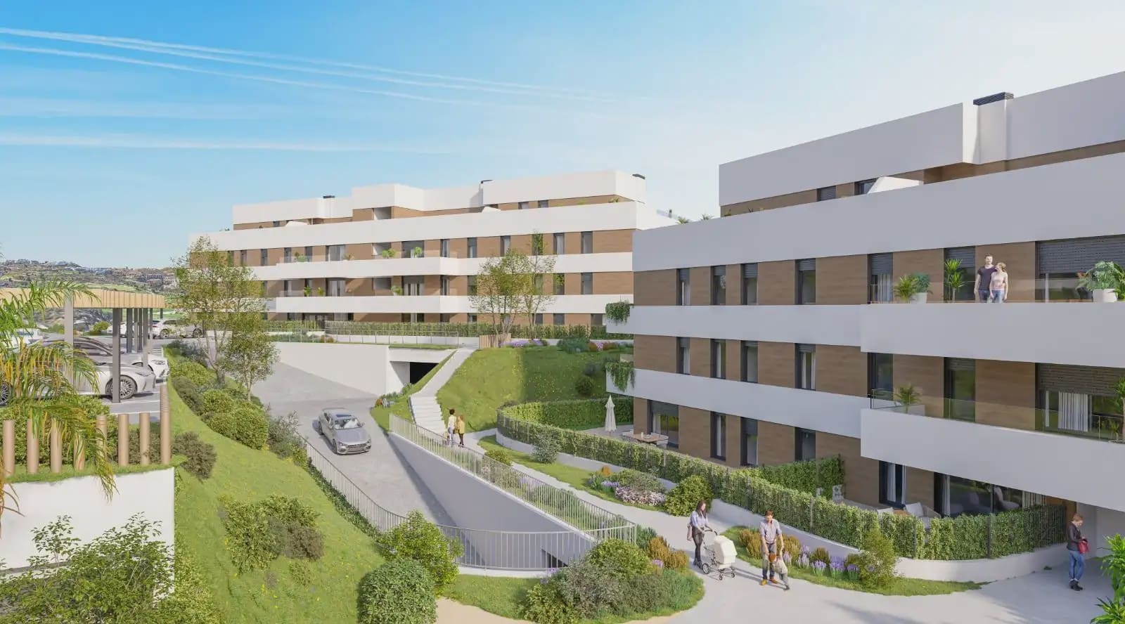 2 chambre Appartement à vendre à Mijas avec piscine garage - 370 000 € (Ref: 9843798)