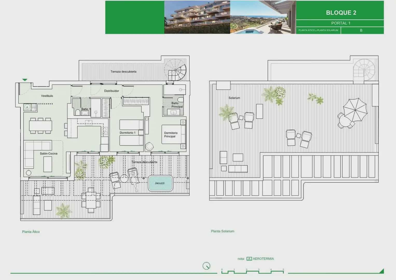 2 slaapkamer Penthouse te koop in Mijas met zwembad garage - € 710.000 (Ref: 9843800)