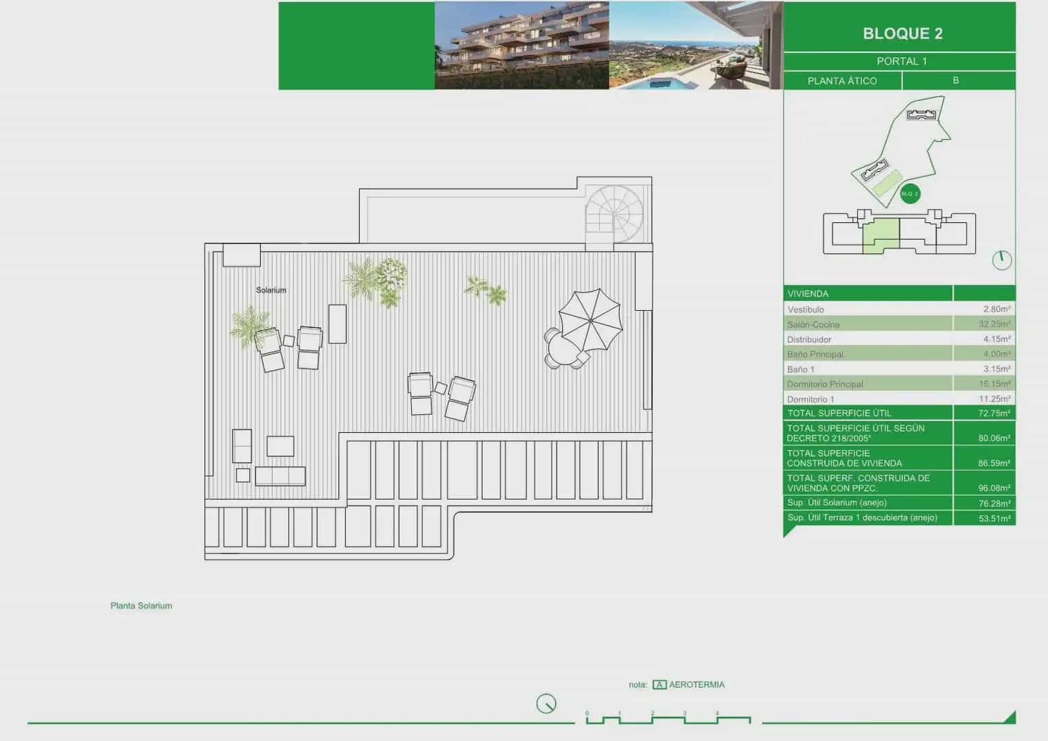 2 slaapkamer Penthouse te koop in Mijas met zwembad garage - € 710.000 (Ref: 9843800)