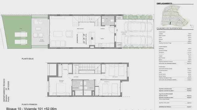 3 soverom Hus til salgs i Hipódromo - Cerrado del Águila, Mijas med svømmebasseng garasje - € 445 000 (Ref: 9843803)