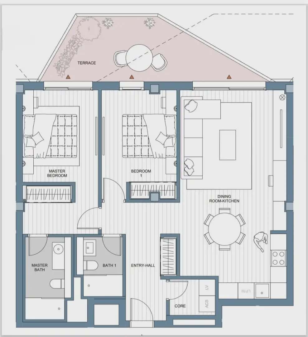 2 sovrum Lägenhet till salu i Mijas med pool garage - 467 500 € (Ref: 9843806)