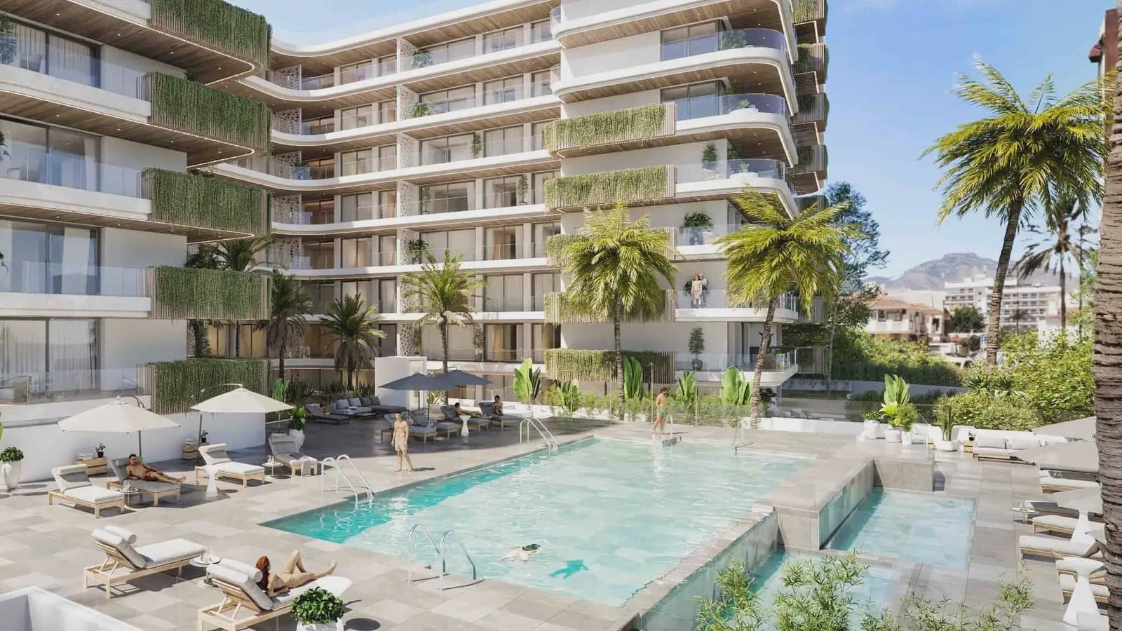 2 slaapkamer Flat te koop in Fuengirola met zwembad - € 659.500 (Ref: 9843818)