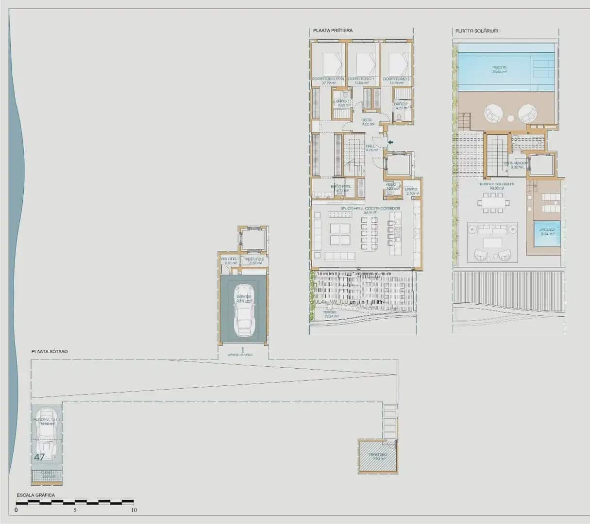 3 soveværelse Lejlighed til salg i Marbella med swimmingpool garage - € 3.200.000 (Ref: 9843823)