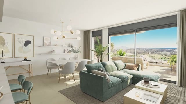 3 chambre Appartement à vendre à Riviera del Sol, Mijas avec piscine garage - 530 000 € (Ref: 9843828)