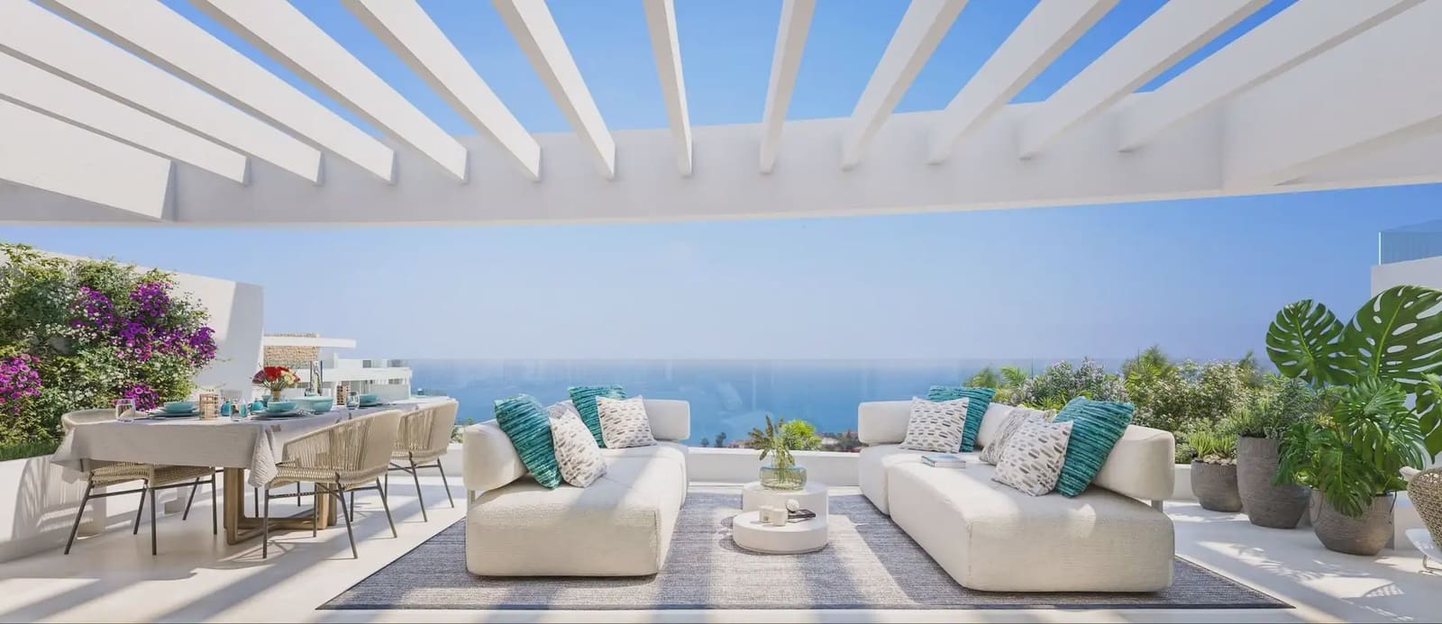 3 soverom Penthouse til salgs i Mijas med svømmebasseng garasje - € 1 300 000 (Ref: 9843830)