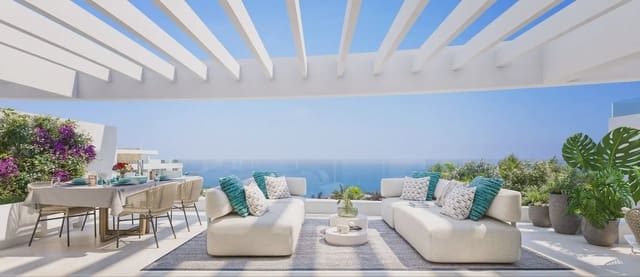 3 soverom Penthouse til salgs i La Cala de Mijas, Mijas med svømmebasseng garasje - € 1 300 000 (Ref: 9843830)