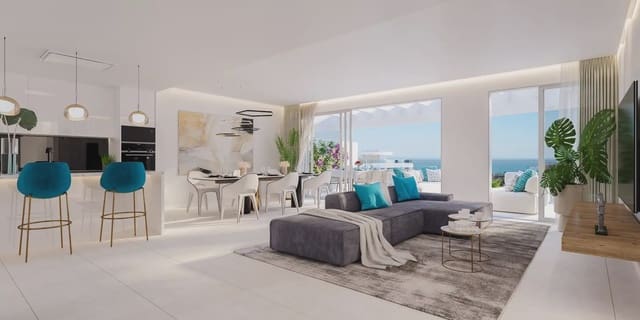 3 soverom Penthouse til salgs i La Cala de Mijas, Mijas med svømmebasseng garasje - € 1 300 000 (Ref: 9843830)
