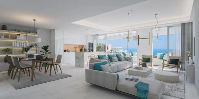 3 soverom Penthouse til salgs i La Cala de Mijas, Mijas med svømmebasseng garasje - € 1 300 000 (Ref: 9843830)