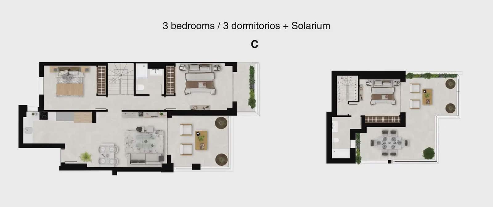 3 Zimmer Wohnung zu verkaufen in Mijas mit Pool Garage - 552.000 € (Ref: 9843833)