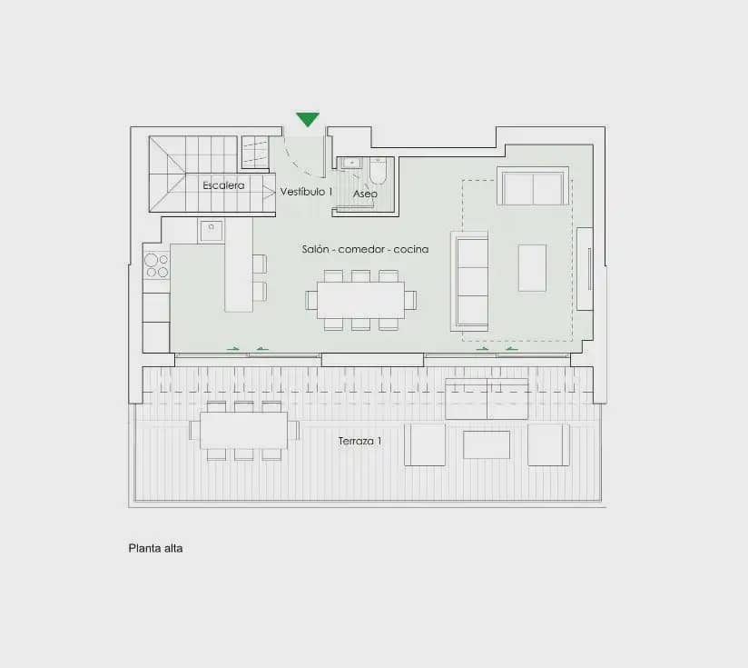 3 chambre Penthouse à vendre à Estepona avec piscine garage - 1 170 000 € (Ref: 9843834)