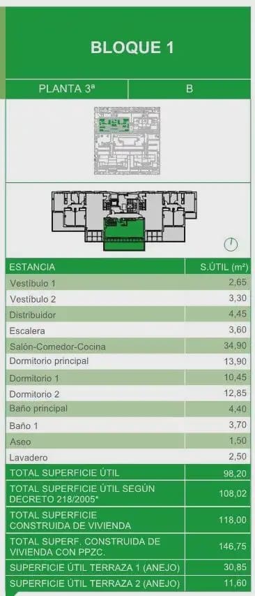 3 chambre Penthouse à vendre à Estepona avec piscine garage - 1 170 000 € (Ref: 9843834)