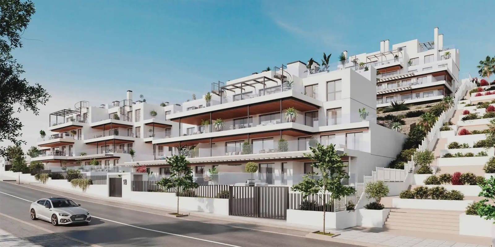 3 chambre Penthouse à vendre à Estepona avec piscine garage - 1 170 000 € (Ref: 9843834)