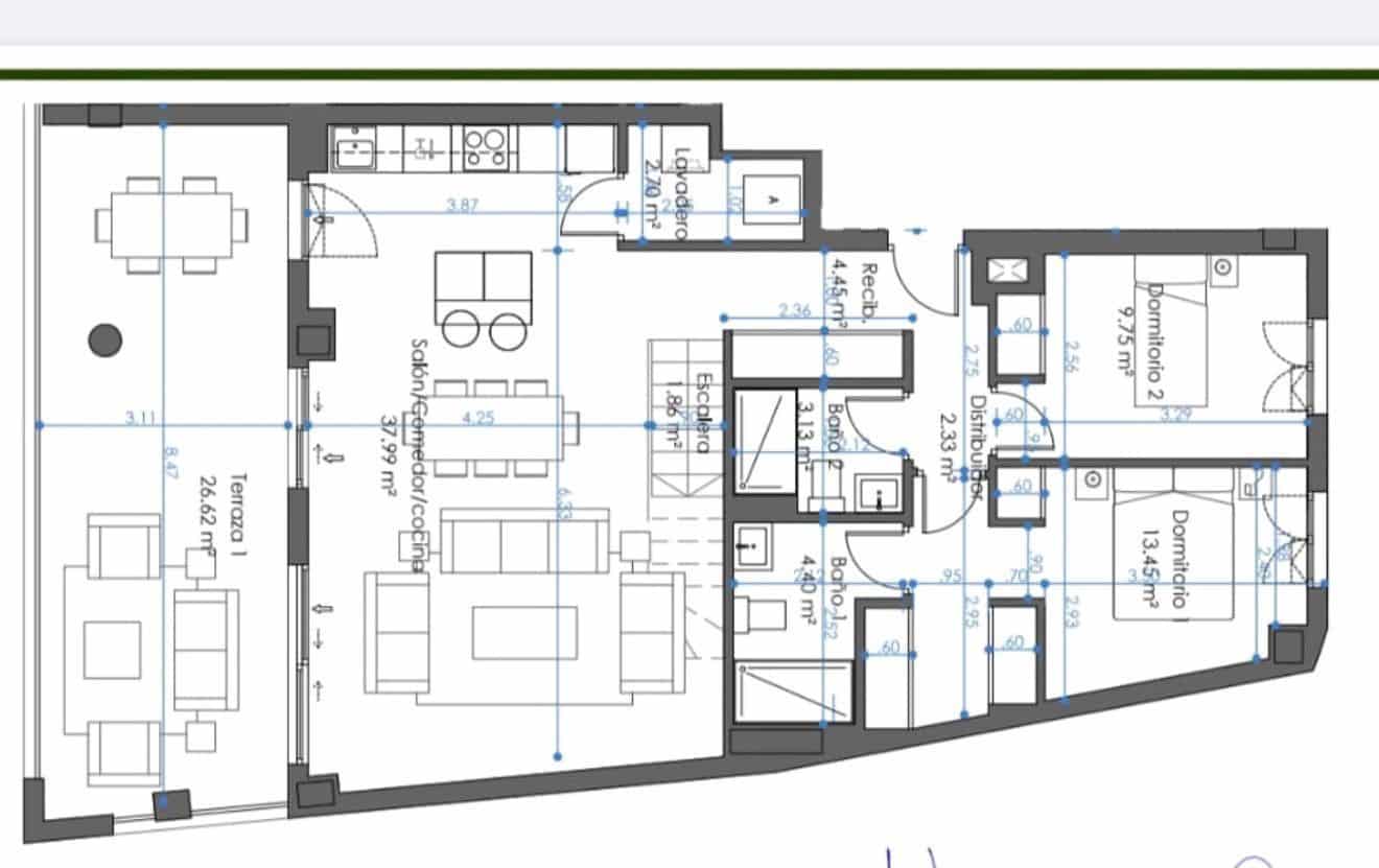 3 quarto Penthouse para venda em Torrox-Costa com piscina garagem - 675 000 € (Ref: 9854351)