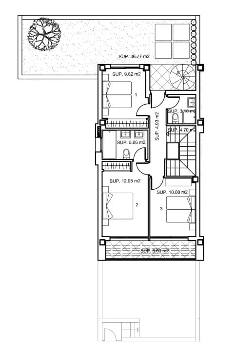 3 soveværelse Semi-Rækkehus til salg i Torrox-Costa med swimmingpool garage - € 549.000 (Ref: 9945125)