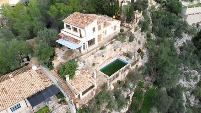 4 soveværelse Villa til salg i Galilea, Puigpunyent med swimmingpool garage - € 1.250.000 (Ref: 9628359)