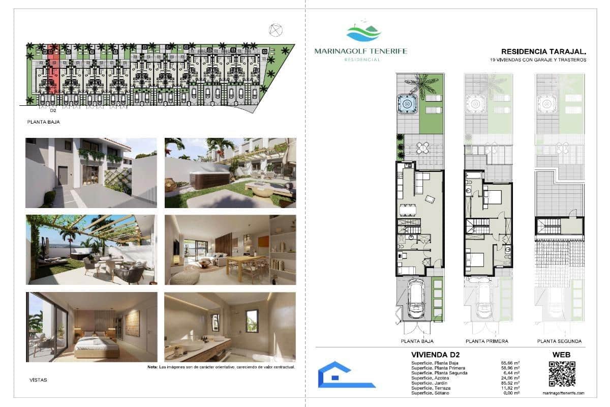3 Zimmer Reihenhaus zu verkaufen in San Miguel de Abona - 556.763 € (Ref: 9677480)