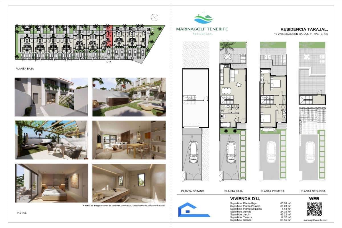 3 Zimmer Reihenhaus zu verkaufen in San Miguel de Abona - 556.763 € (Ref: 9677480)