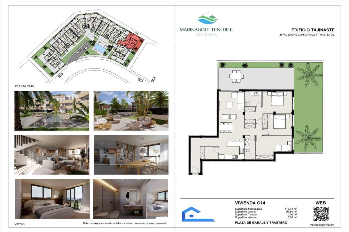 1 bedroom Apartment for sale in San Miguel de Abona - € 230,584 (Ref: 9677481)