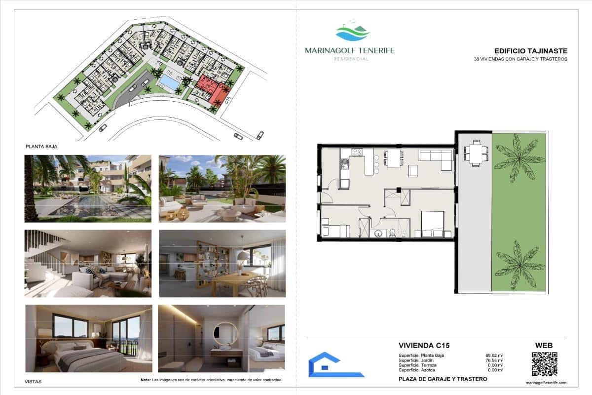 1 bedroom Apartment for sale in San Miguel de Abona - € 230,584 (Ref: 9677481)