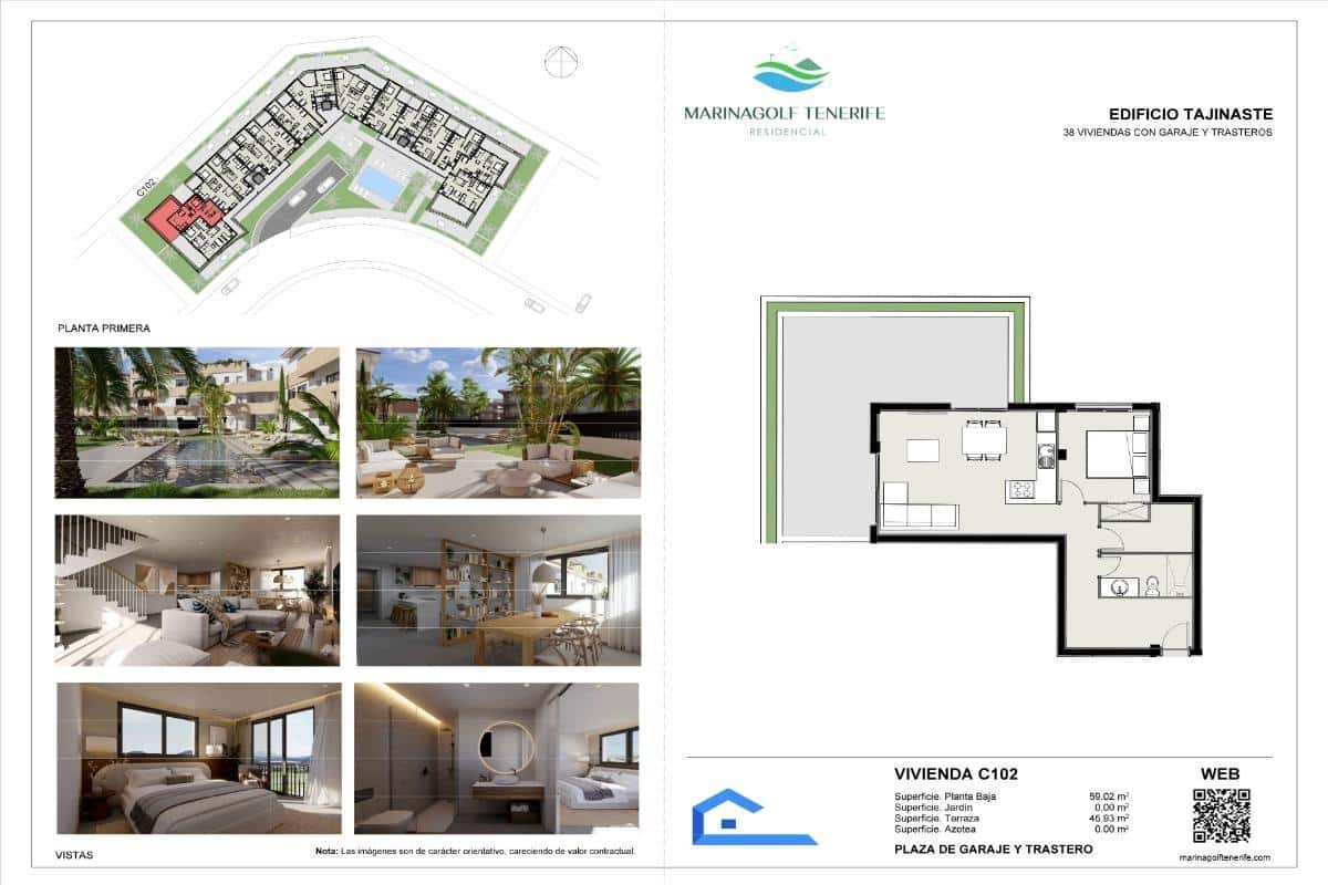 1 bedroom Apartment for sale in San Miguel de Abona - € 230,584 (Ref: 9677481)