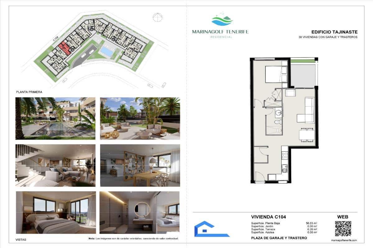 1 bedroom Apartment for sale in San Miguel de Abona - € 230,584 (Ref: 9677481)