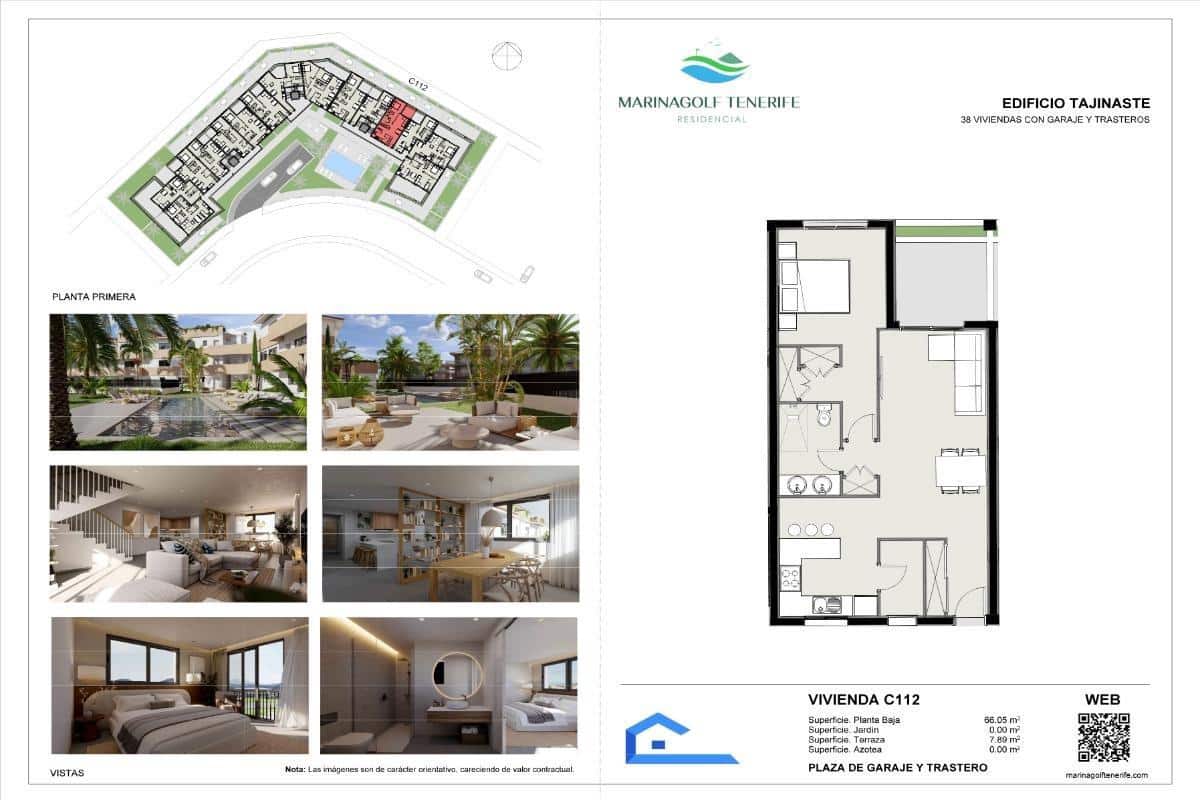 1 bedroom Apartment for sale in San Miguel de Abona - € 230,584 (Ref: 9677481)