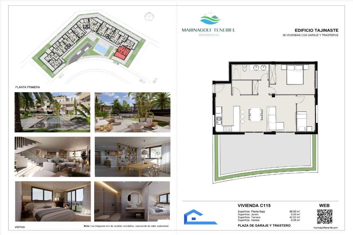 1 bedroom Apartment for sale in San Miguel de Abona - € 230,584 (Ref: 9677481)