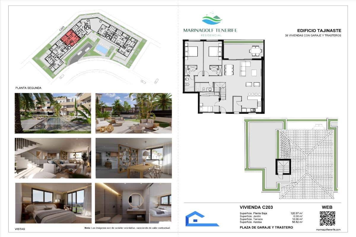 1 bedroom Apartment for sale in San Miguel de Abona - € 230,584 (Ref: 9677481)