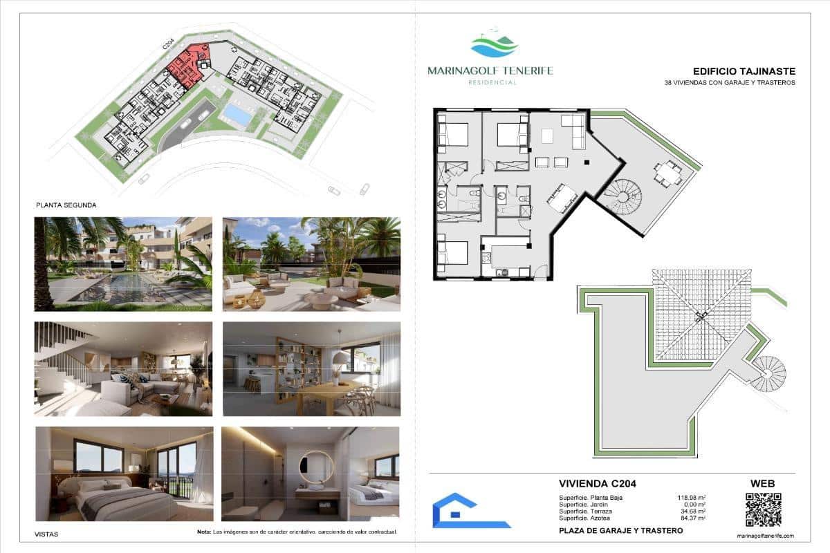 1 bedroom Apartment for sale in San Miguel de Abona - € 230,584 (Ref: 9677481)