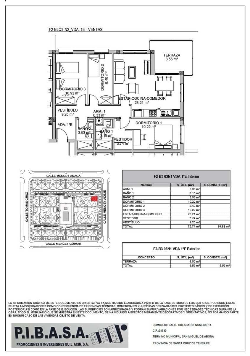 3 bedroom Apartment for sale in Llano del Camello - € 210,000 (Ref: 9677483)