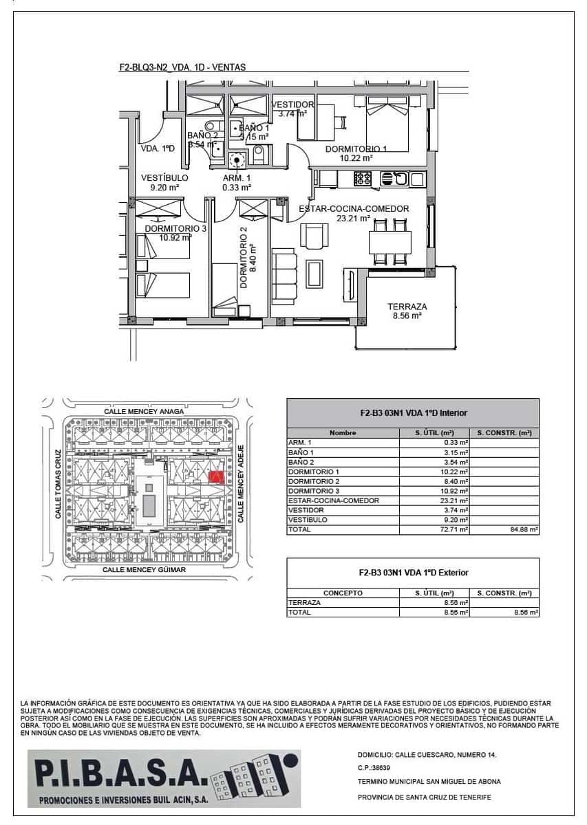 3 bedroom Apartment for sale in Llano del Camello - € 210,000 (Ref: 9677483)