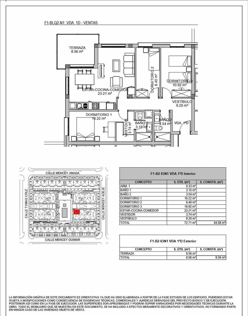 3 bedroom Apartment for sale in Llano del Camello - € 210,000 (Ref: 9677483)