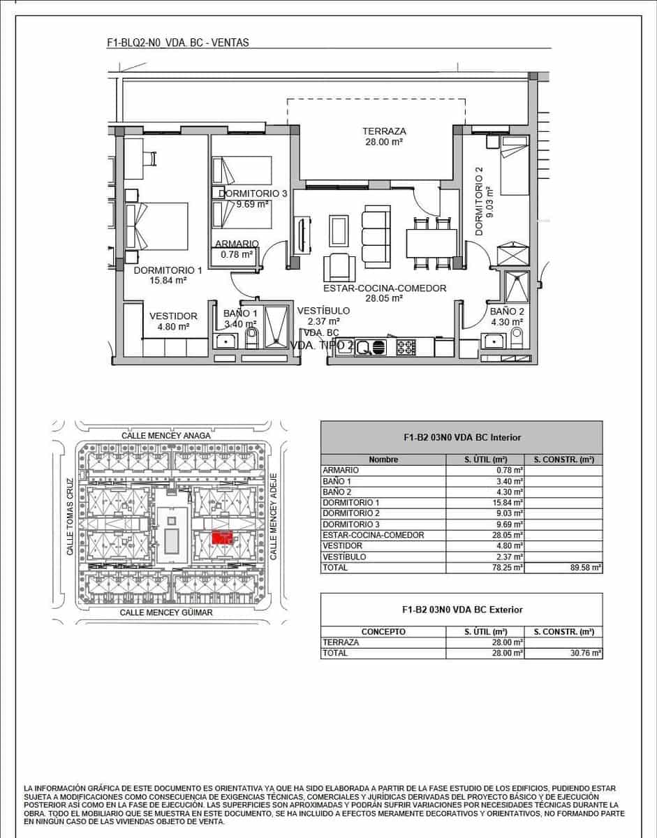 3 bedroom Apartment for sale in Llano del Camello - € 210,000 (Ref: 9677483)