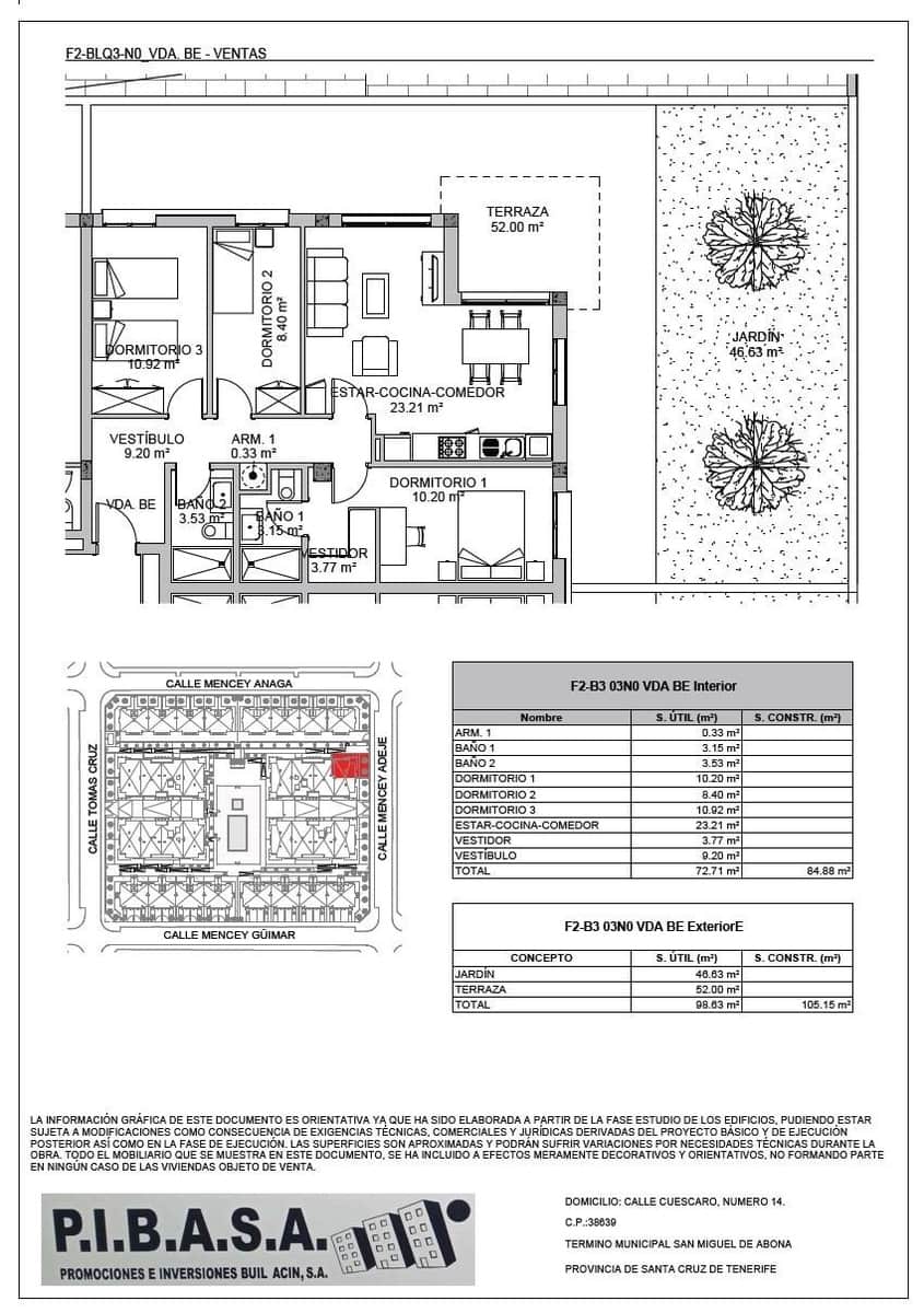 3 bedroom Apartment for sale in Llano del Camello - € 210,000 (Ref: 9677483)