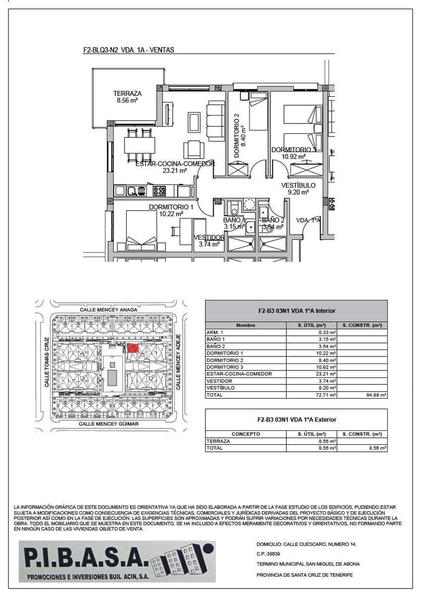 3 bedroom Apartment for sale in Llano del Camello - € 210,000 (Ref: 9677483)