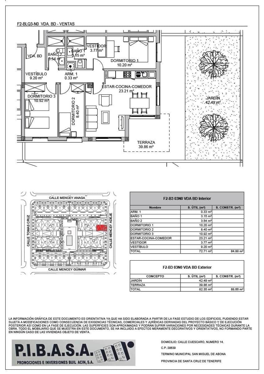 3 bedroom Apartment for sale in Llano del Camello - € 210,000 (Ref: 9677483)