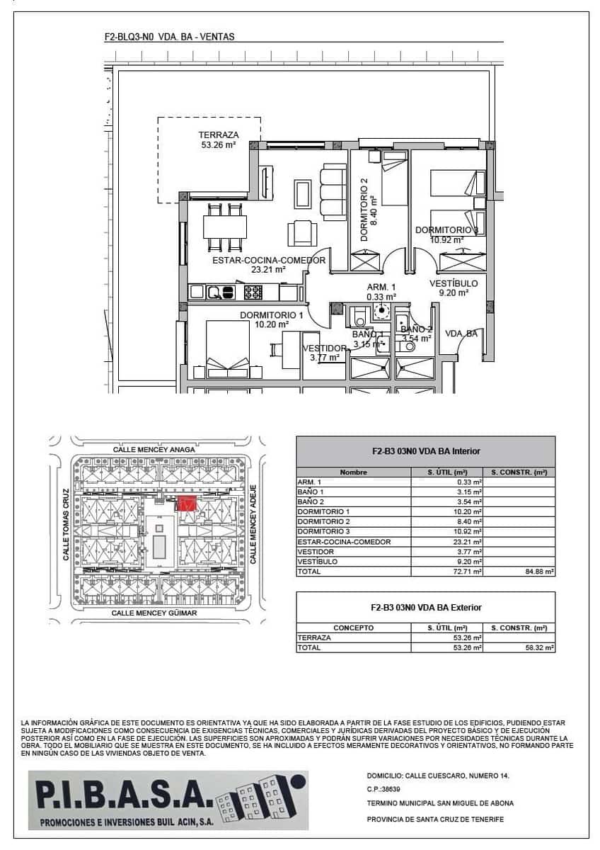 3 bedroom Apartment for sale in Llano del Camello - € 210,000 (Ref: 9677483)
