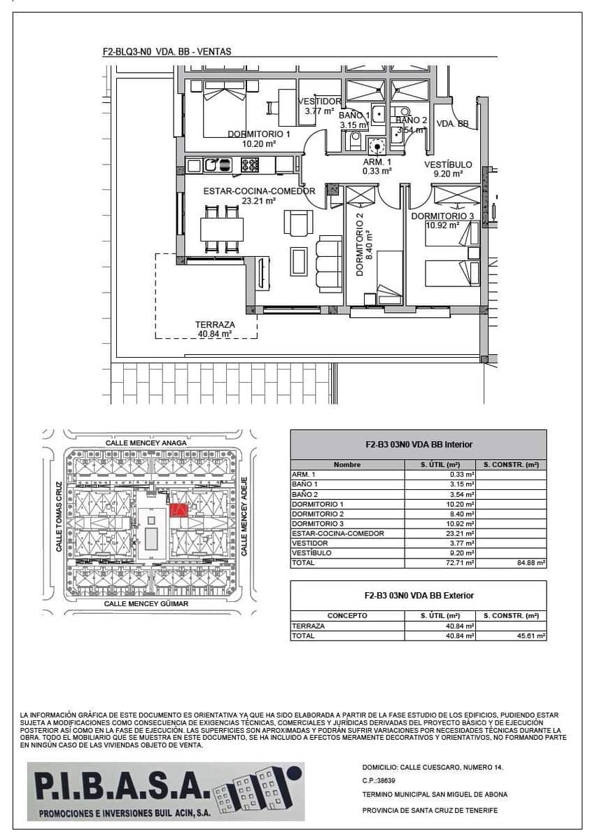 3 bedroom Apartment for sale in Llano del Camello - € 210,000 (Ref: 9677483)
