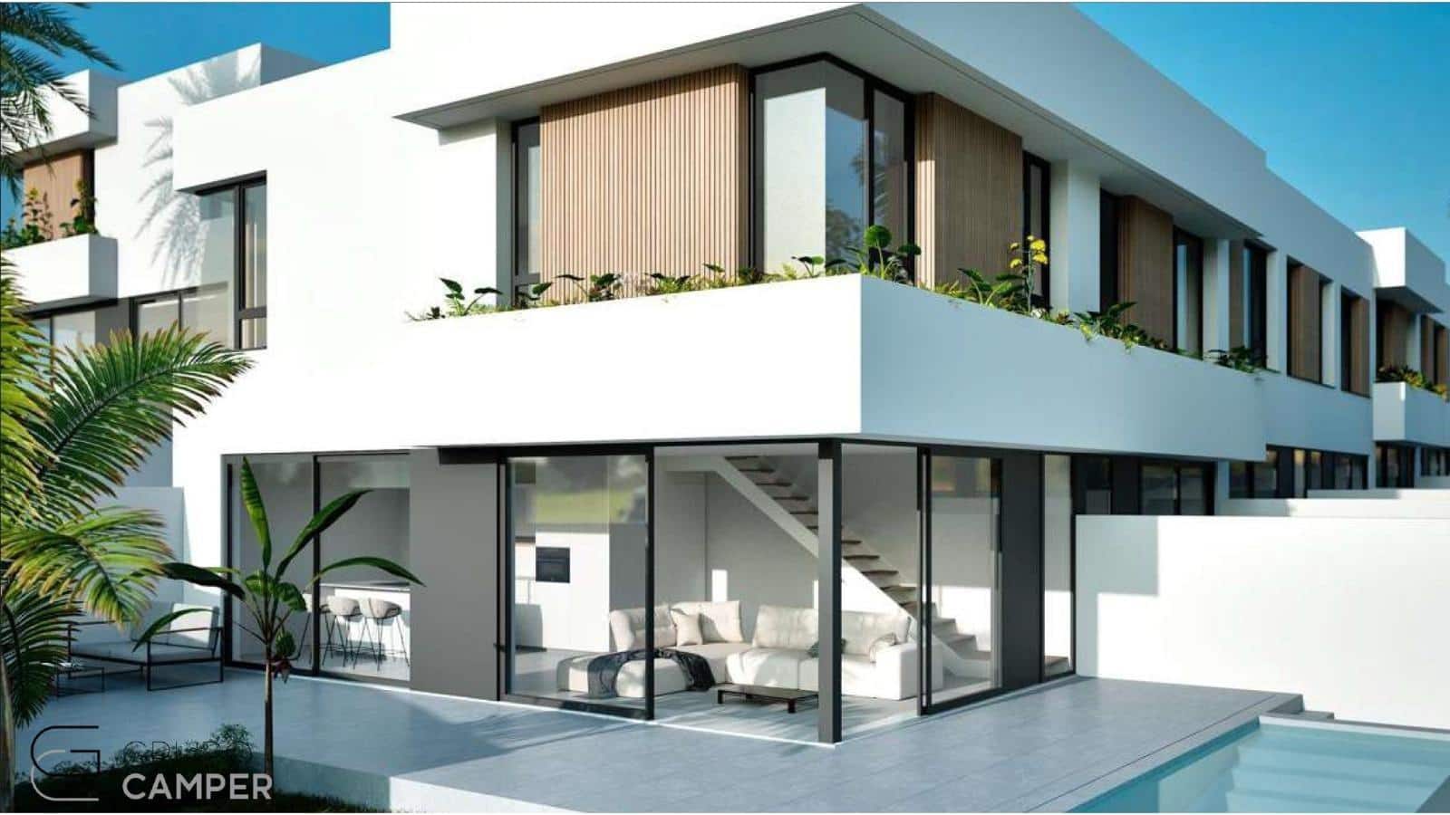 3 makuuhuone Rivitalo myytävänä paikassa Guimar - 400 000 € (Ref: 9677484)