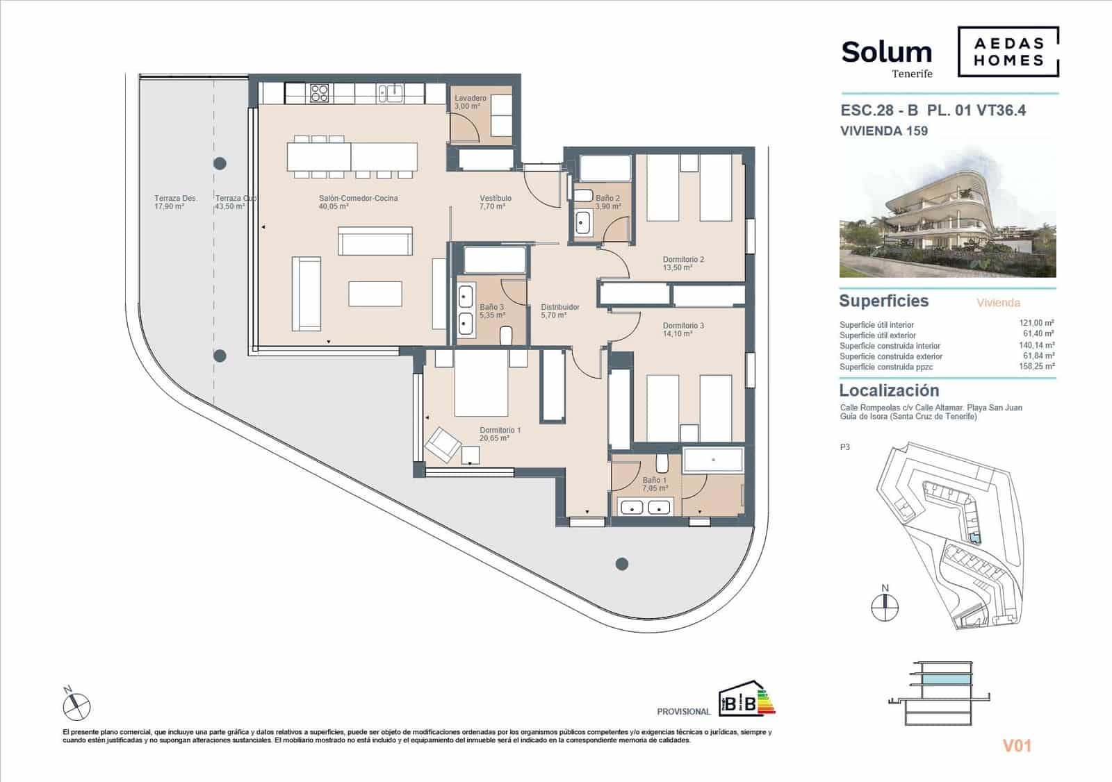 4 bedroom Apartment for sale in Playa San Juan - € 960,000 (Ref: 9695350)