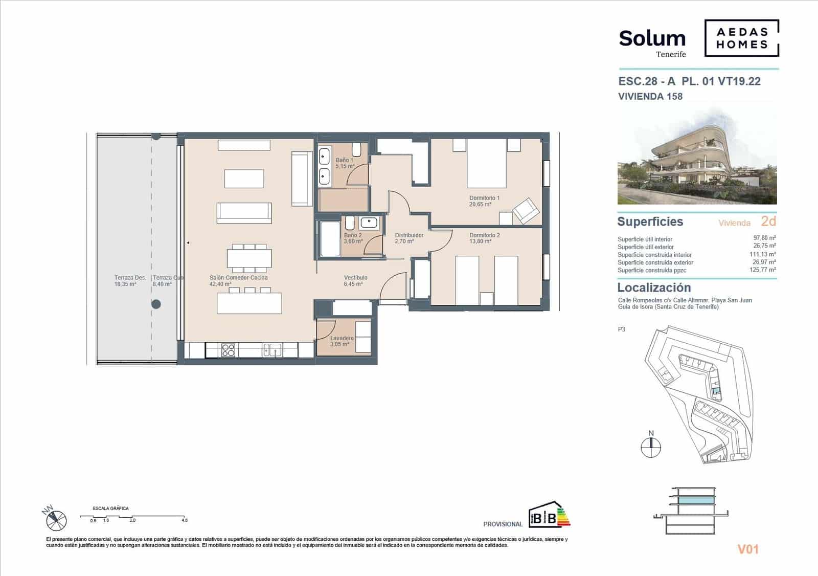 4 bedroom Apartment for sale in Playa San Juan - € 960,000 (Ref: 9695350)