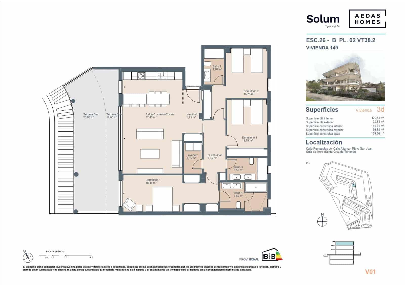 4 bedroom Apartment for sale in Playa San Juan - € 960,000 (Ref: 9695350)