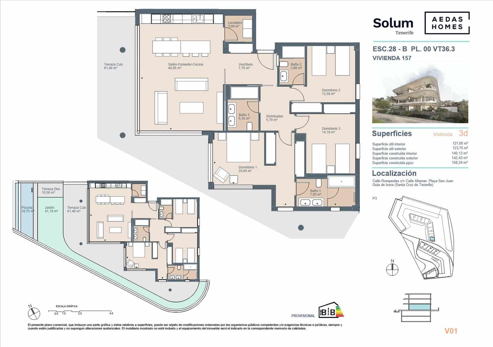 4 bedroom Apartment for sale in Playa San Juan - € 960,000 (Ref: 9695350)